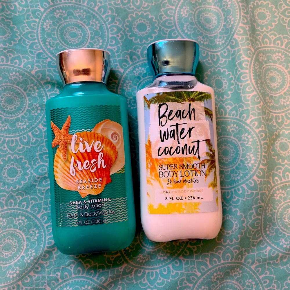 Bath and body works lotion